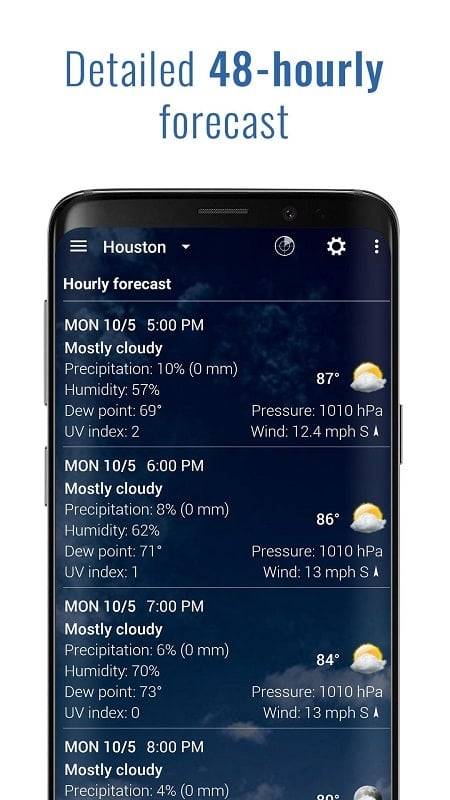 Transparent clock weather Pro Captura de pantalla 4