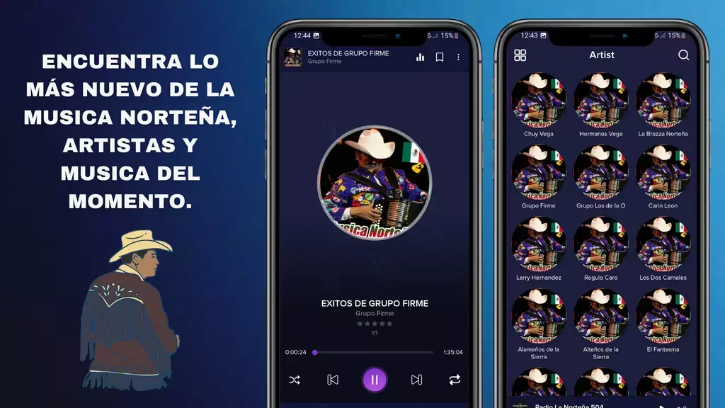 Música Norteña Mexicana Captura de tela 3