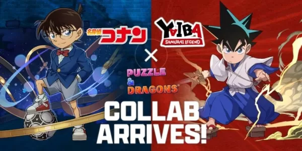 Puzzle & Dragons Welcomes Case Closed and Yaiba