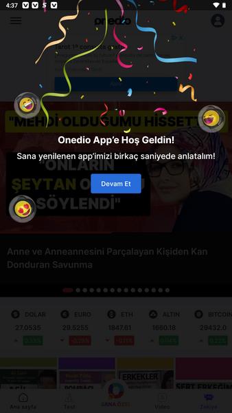 Onedio – İçerik, Haber, Test Скриншот 1