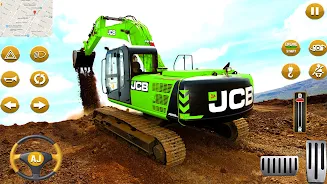 Real Construction Game - JCB Captura de pantalla 1