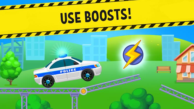 Police Car x Kids Racing Games应用截图第4张