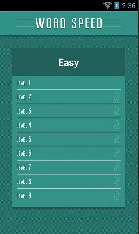 Word Speed Game Screenshot 2