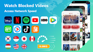 Free VPN Super™-бесплатный ВПН Скриншот 1