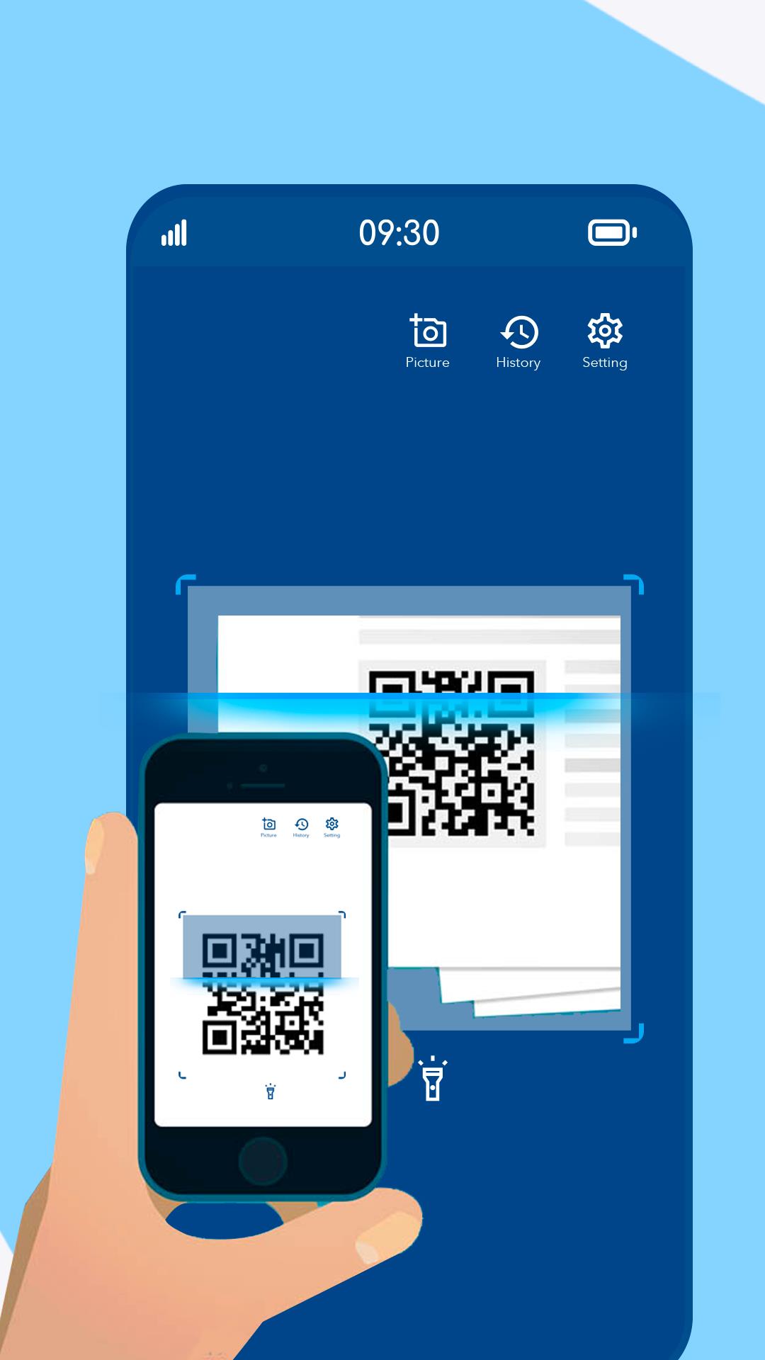 QR Scanner - Tiny & Efficient Captura de pantalla 3