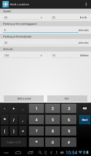 Mock Locations (fake GPS path) Screenshot 4