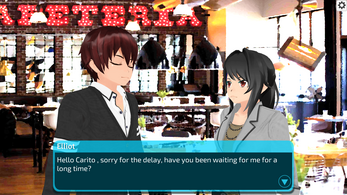 Beating together - Visual novel Captura de pantalla 2