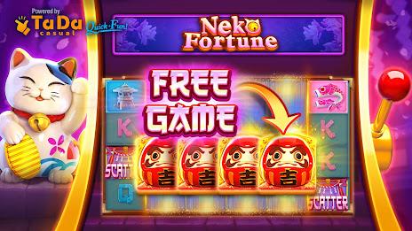 Neko Fortune Slot-TaDa Games Captura de pantalla 2