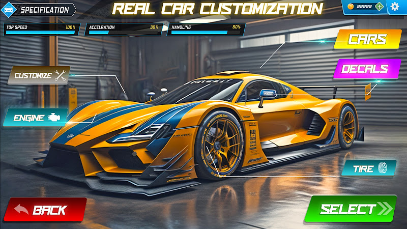 Car Racing Games Offline Captura de tela 1