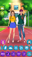 School Couple dress up Screenshot 2