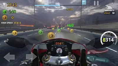 Racing Motorist : Bike Game Captura de pantalla 4