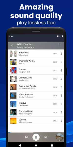 音楽プレイヤーCloudBeats Music Player スクリーンショット 3
