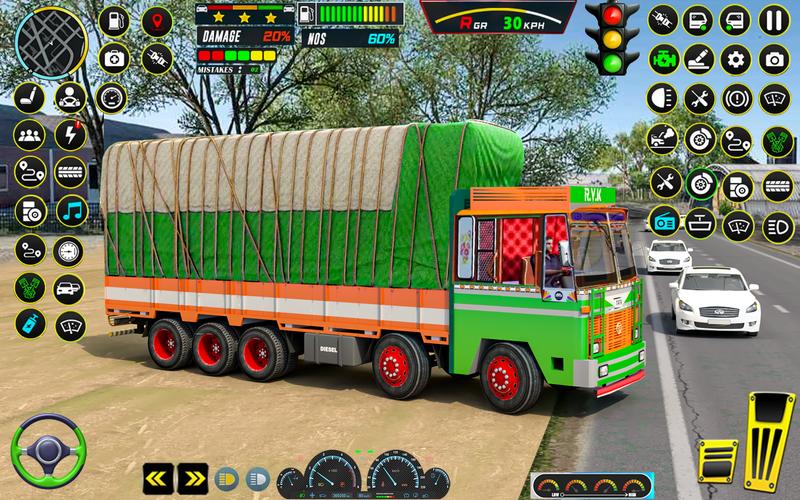 Indian Truck Game 3d Truck sim Capture d'écran 1