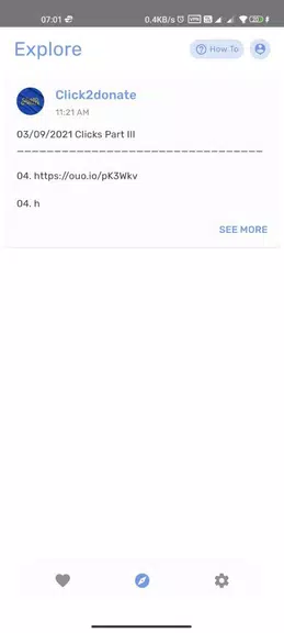 Click 2 donate应用截图第2张