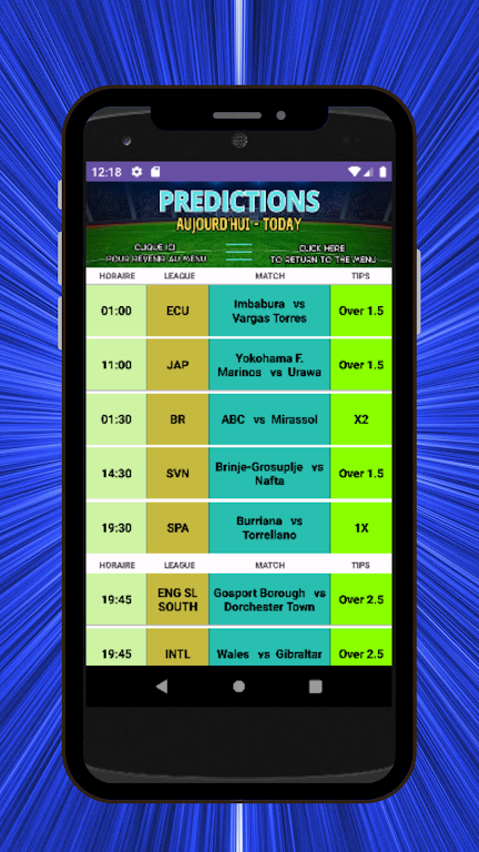 Prediction Football bet Tips Capture d'écran 4