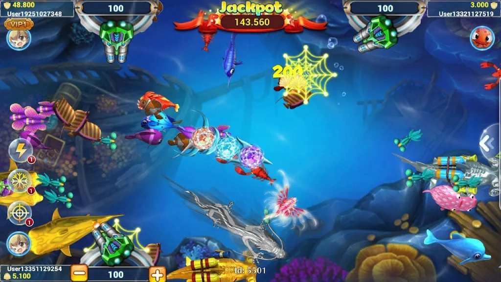 Thánh bắn cá ăn xu slots - bắn cá siêu thị スクリーンショット 4