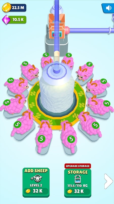 Idle Sheep Factory スクリーンショット 3