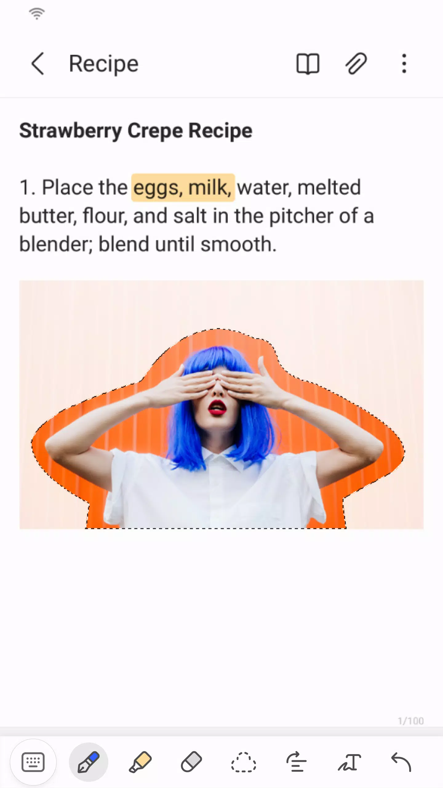 Samsung Notes Capture d'écran 4