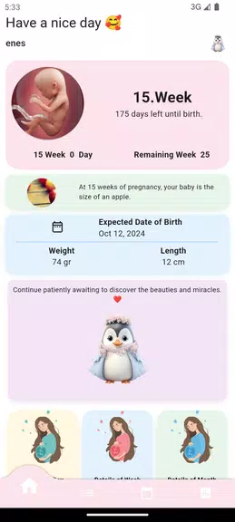 Pregnancy Tracker Capture d'écran 1