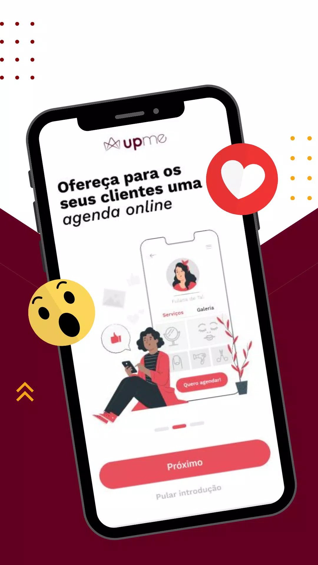 UPME: Agenda Online da Beleza Captura de tela 2