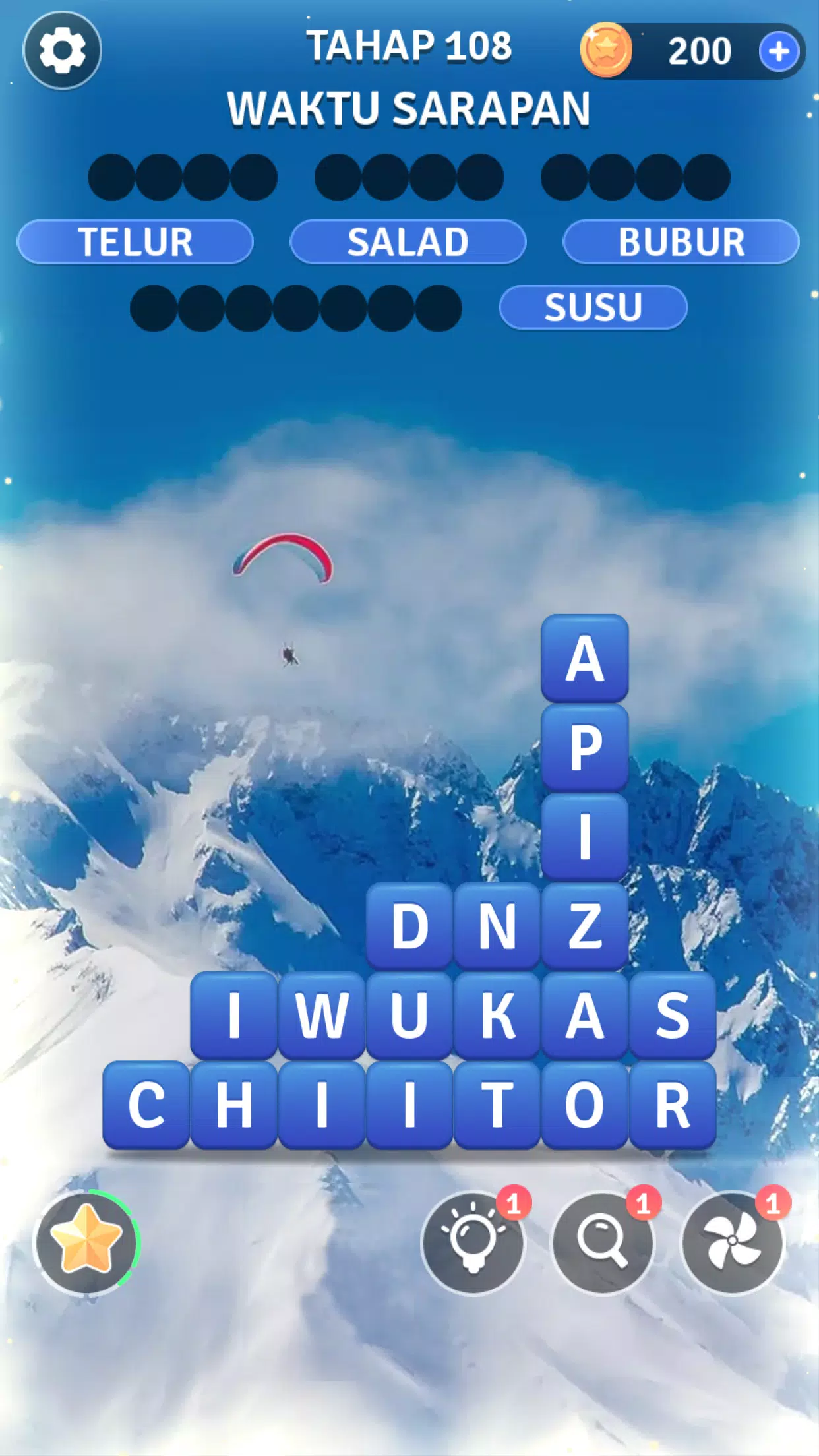 Word Puzzle: Block Shatter Screenshot 2