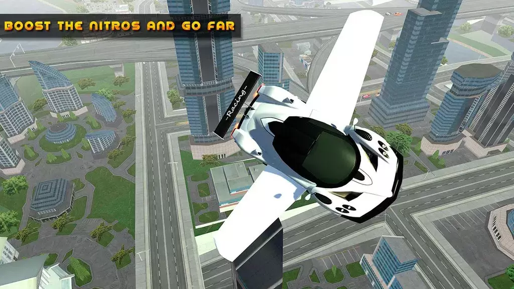 Flying Car Game driving应用截图第1张