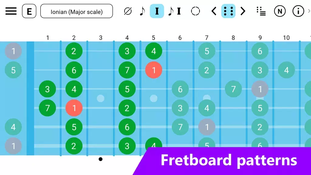 Guitar Fretboard: Scales應用截圖第2張