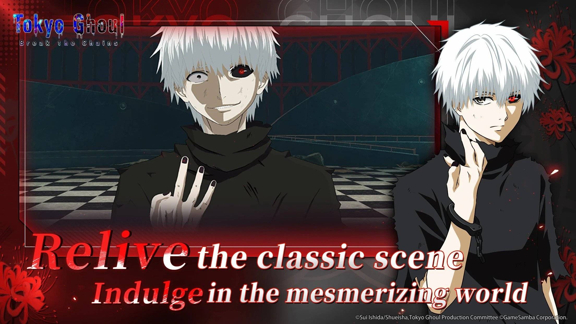 Tokyo Ghoul: Break the Chains Preinscripciones en vivo en regiones seleccionadas