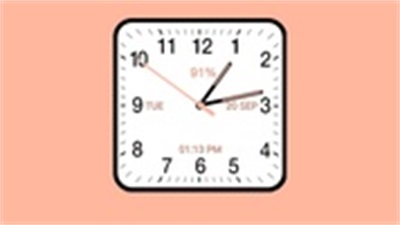 Analog Clock Square Cloassic Screenshot 2