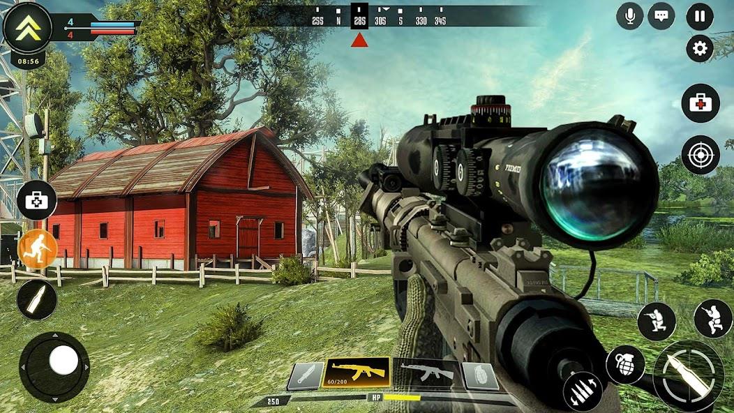 Sniper Game: Shooting Gun Game Mod 스크린샷 2