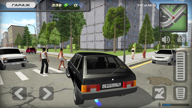 Lada 2109 Russian Car Driver Screenshot 2