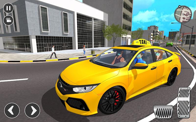 Open World Taxi Sim 2023 Captura de tela 1