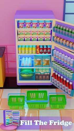 Fill The Fridge - Stack N Sort Captura de pantalla 2