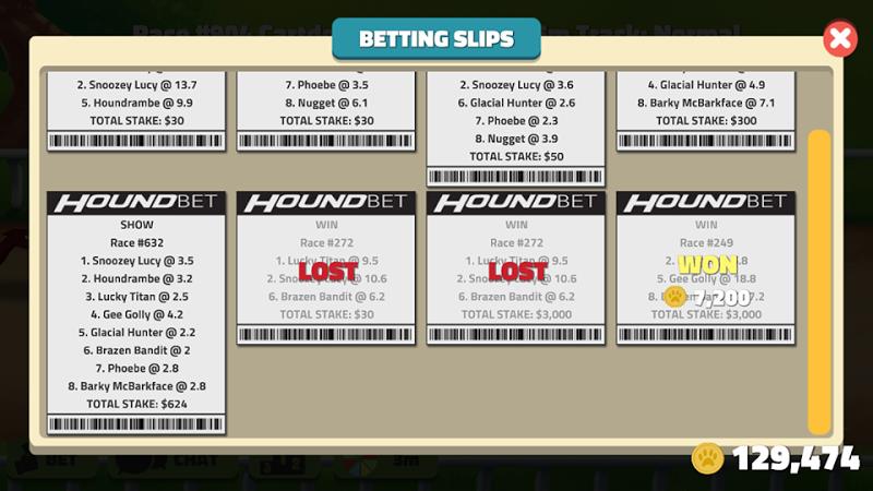 Hounds of Fury: Greyhound Race Capture d'écran 4