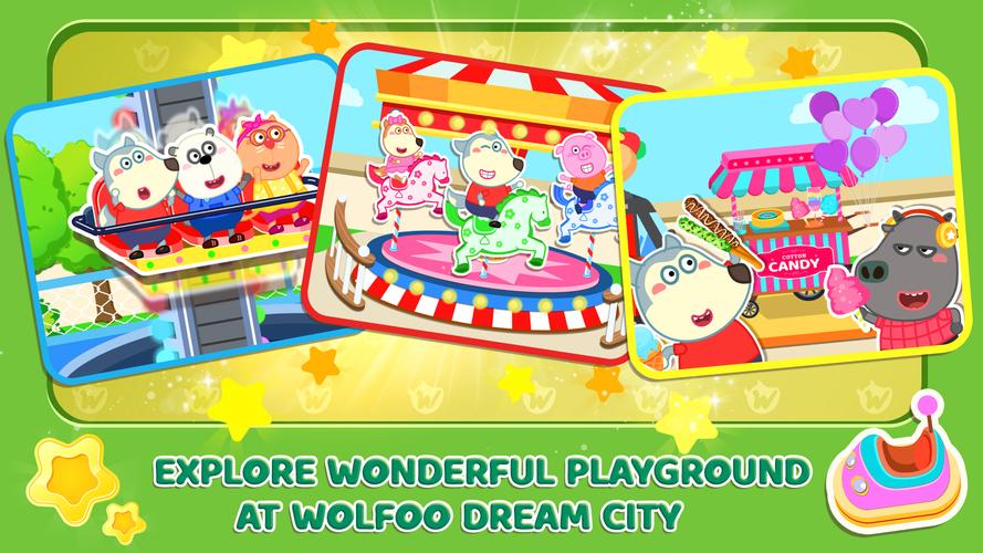 Wolfoo's Town: Dream City Game应用截图第2张