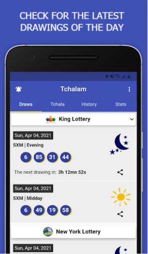 TCHALAM: Lottery with Haitian Spiritual Numbers Captura de tela 2