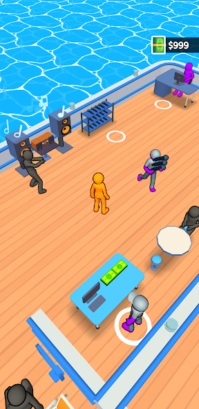 Boat Venture: Idle Manager Mod Captura de pantalla 4