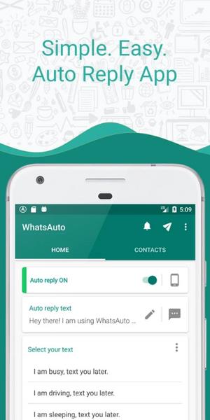 Whatauto - Auto Reply應用截圖第1張