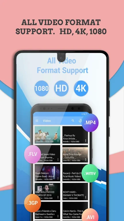 SNXX VIDEO PLAYER 2020 : All Format Video Player Captura de tela 3