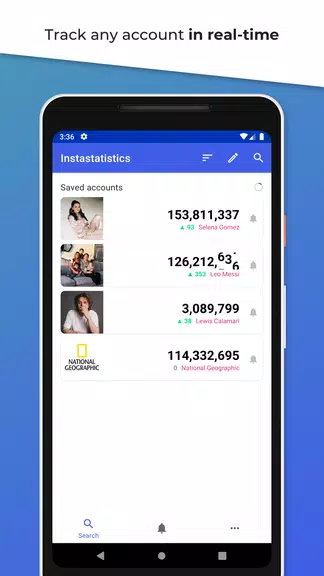 Instastatistics - Live Followe應用截圖第1張