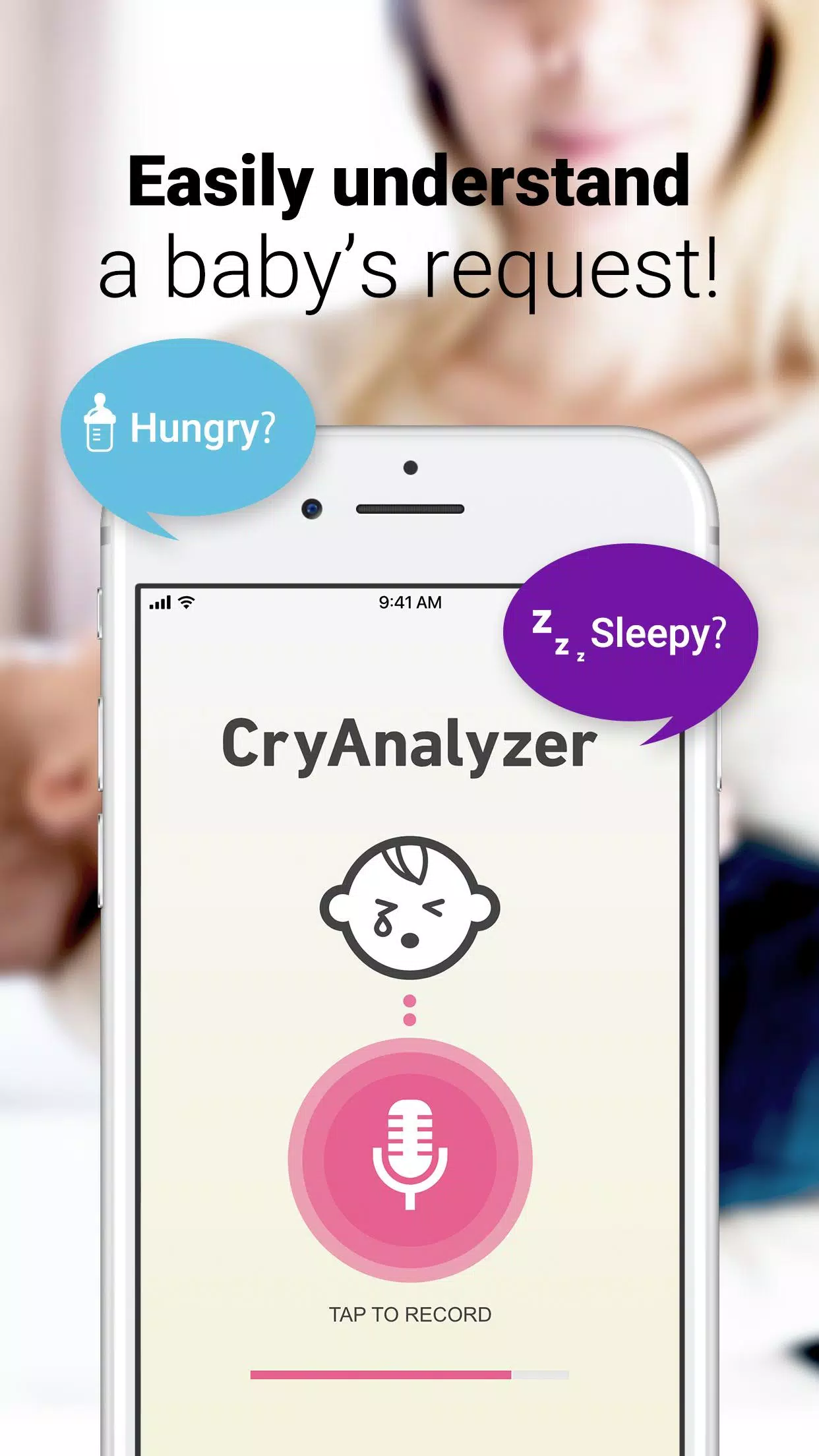 CryAnalyzer - baby translator Captura de pantalla 2
