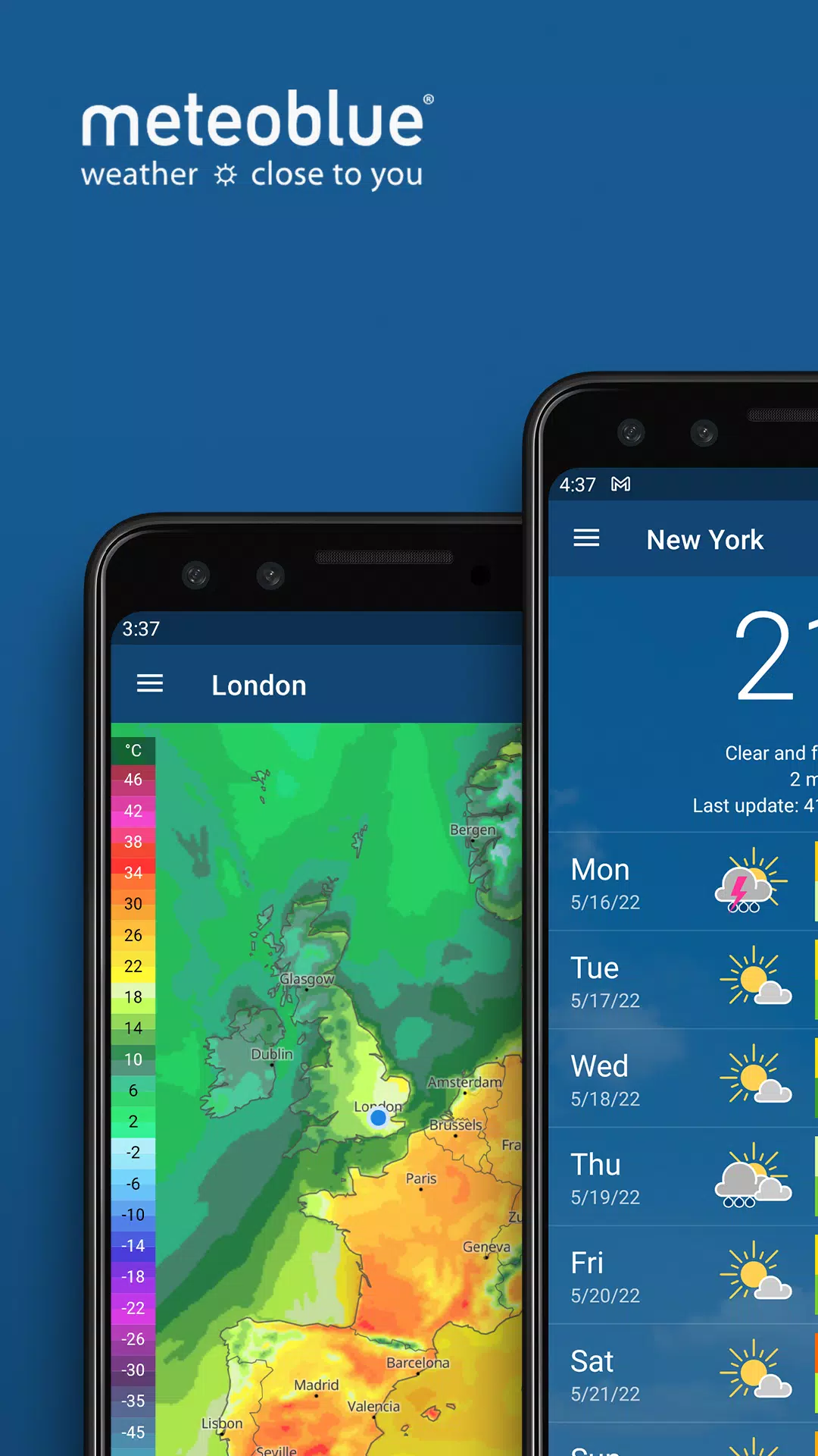 meteoblue Captura de tela 1
