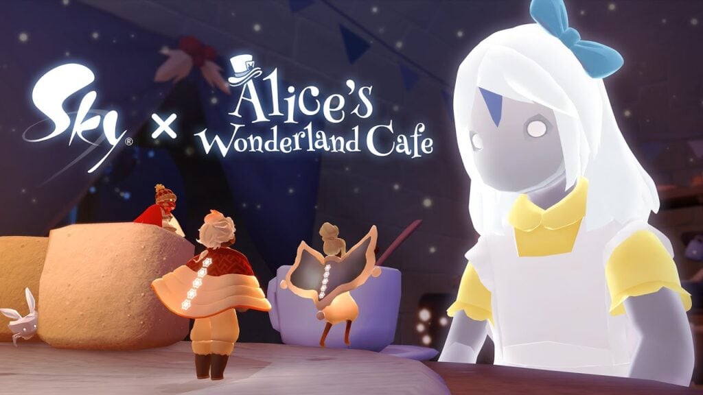 Sky sorgt mit der Veranstaltung „Alice's Wonderland Café“ für festliche Stimmung