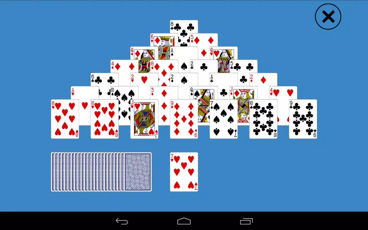 Classic Pyramid Solitaire Capture d'écran 4