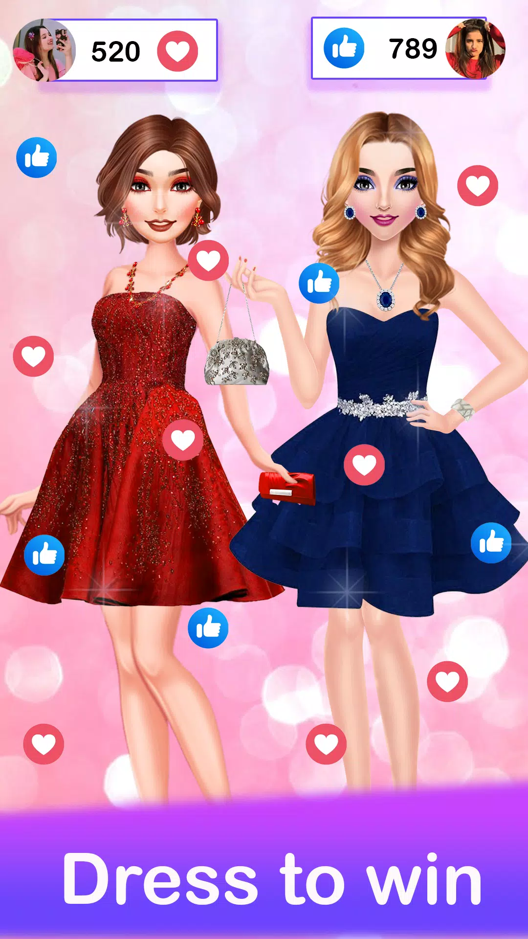 Fashion Girl Makeup Games Show Скриншот 3