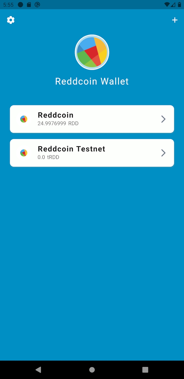 Reddcoin Mobile Wallet Capture d'écran 1