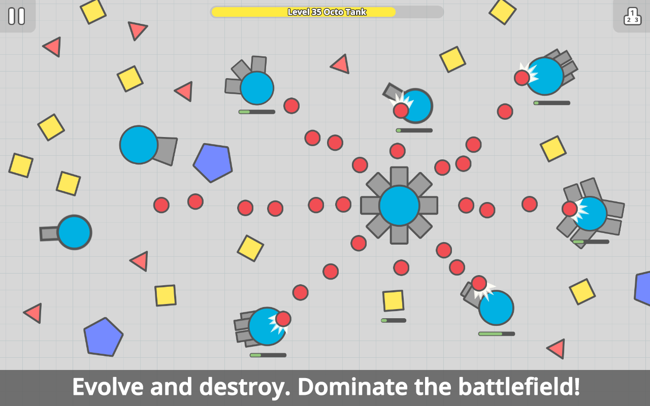 diep.io Скриншот 1