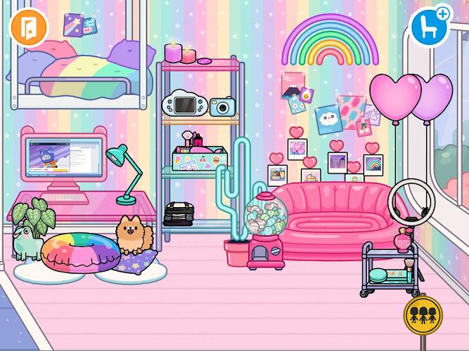 Toca Boca Pink Room Ideas Screenshot 2