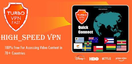 Turbo VPN Fast - VPN Proxy Captura de pantalla 3