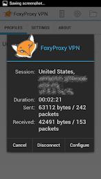 FoxyProxy VPN Capture d'écran 2